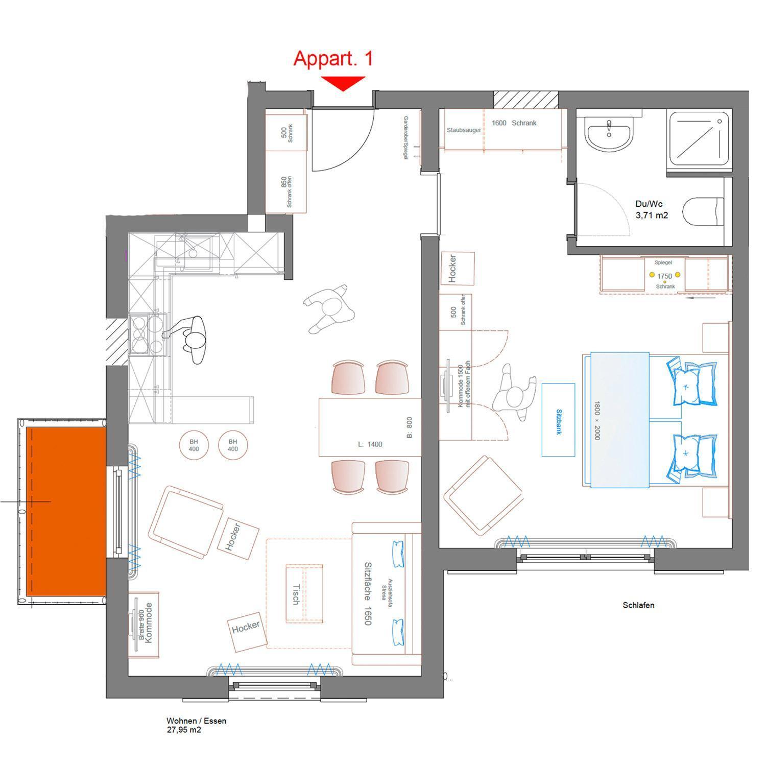 Hubertus Appartements Inzell Rum bild